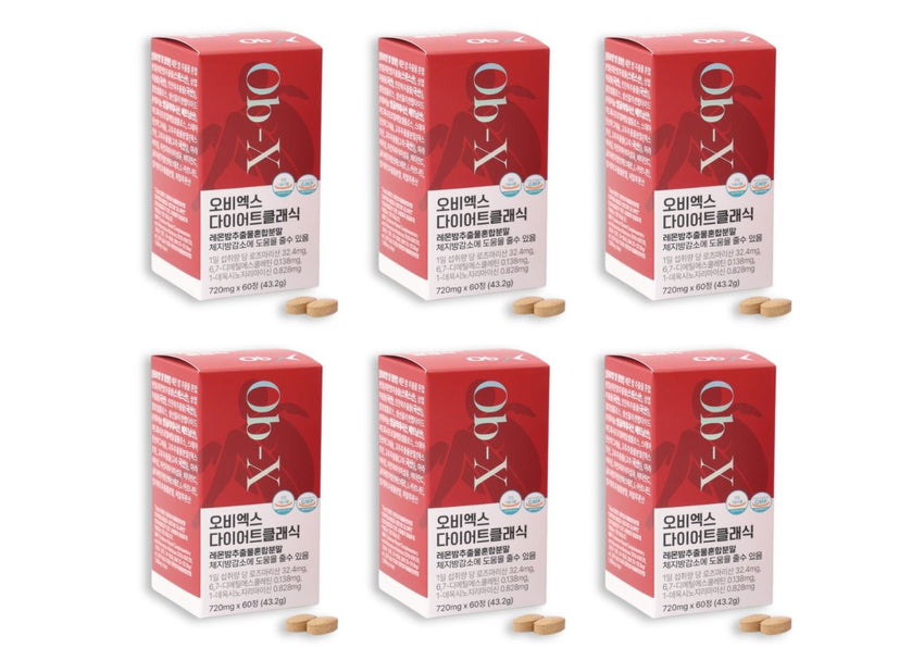 Ob-X  - Koreai Zsigeri zsír csökkentő tabletta 6x60db CSOMAG