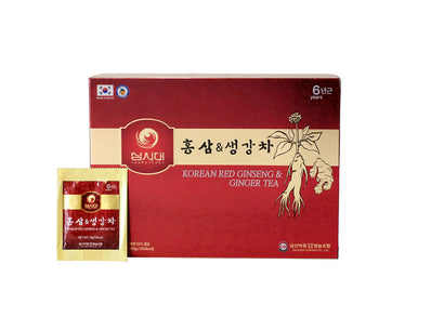 Koreai Vörös Ginseng és Gyömbér Tea (50db tasak)